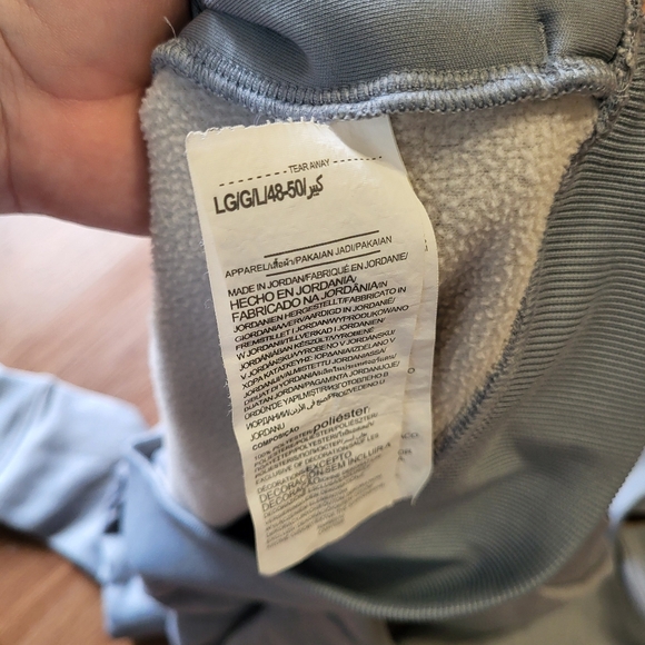 Under Armour ColdGear Hoodie Sweatshirt Big Logo Loose Grey‎ Women's Size Large - Picture 4 of 10